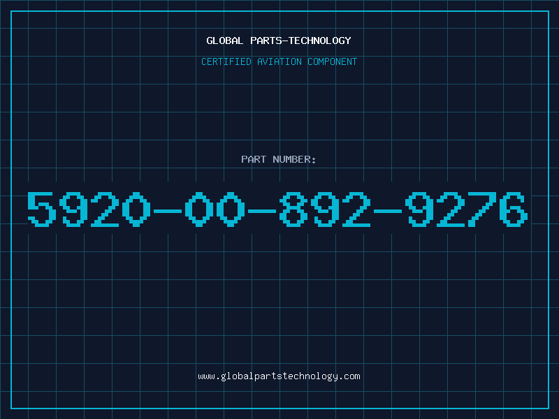 Aviation Part 5920-00-892-9276
