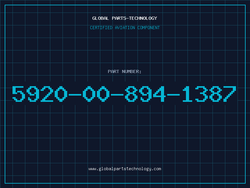 Aviation Part 5920-00-894-1387
