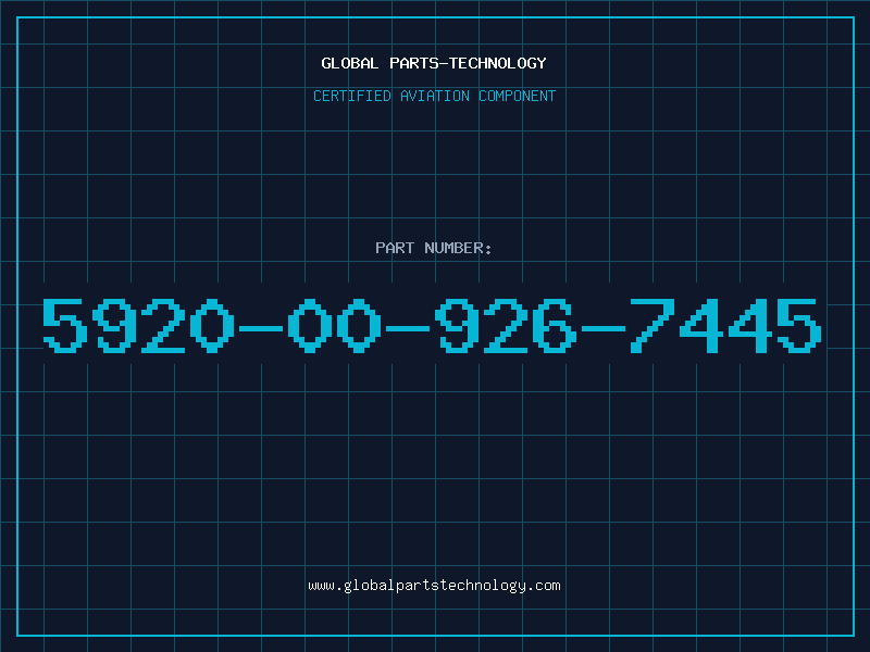Aviation Part 5920-00-926-7445