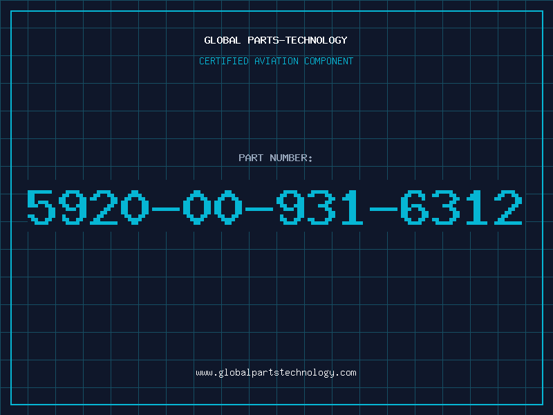 Aviation Part 5920-00-931-6312