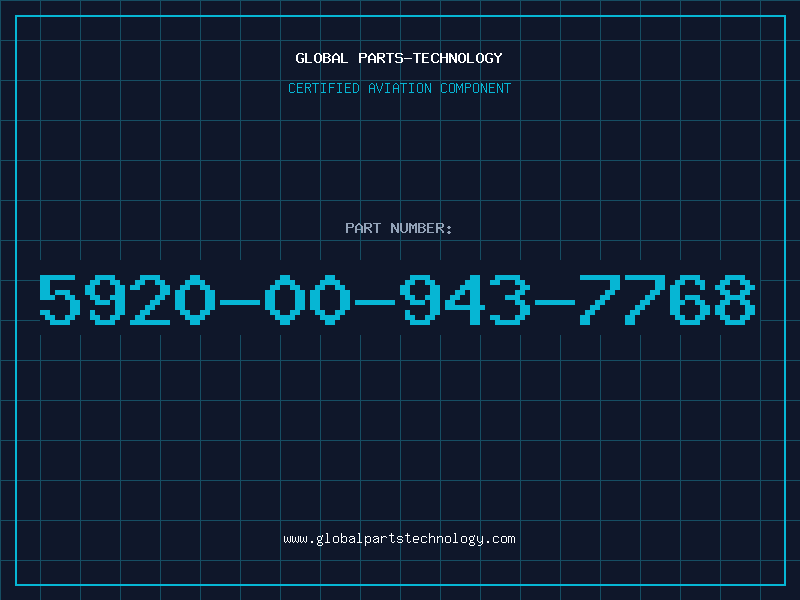 Aviation Part 5920-00-943-7768