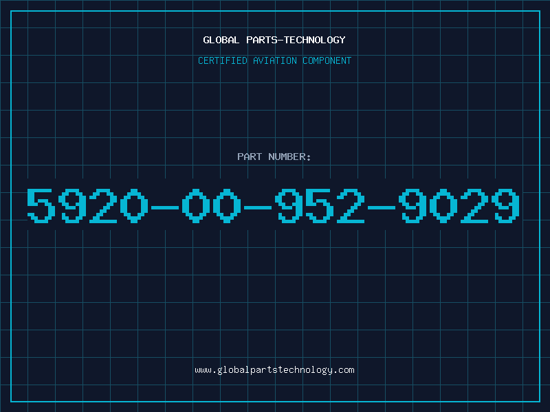 Aviation Part 5920-00-952-9029