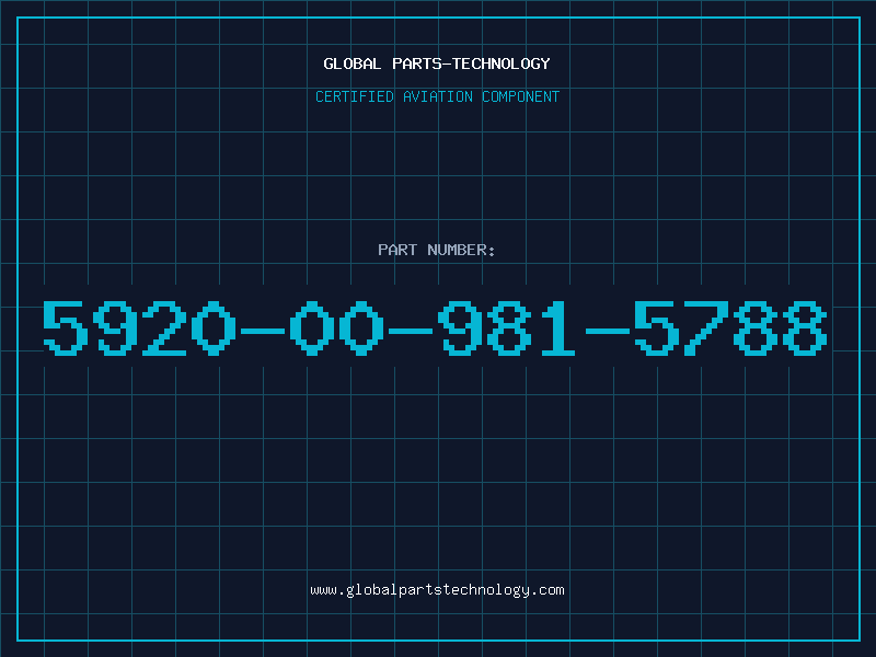 Aviation Part 5920-00-981-5788