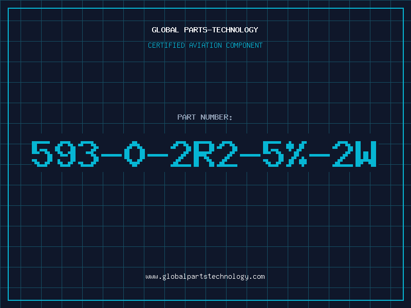 Aviation Part 593-0-2R2-5%-2W