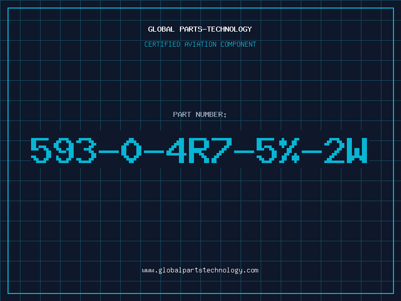 Aviation Part 593-0-4R7-5%-2W