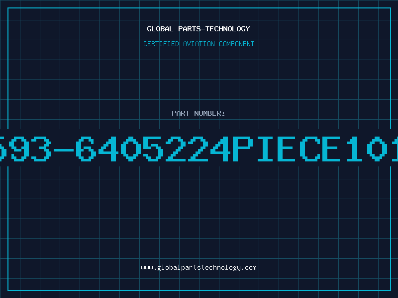 Aviation Part 593-6405224PIECE101