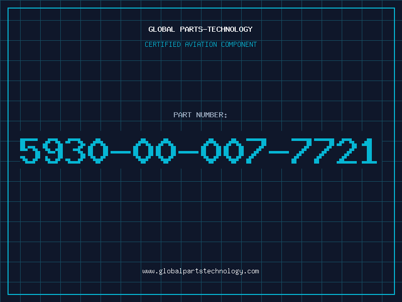 Aviation Part 5930-00-007-7721