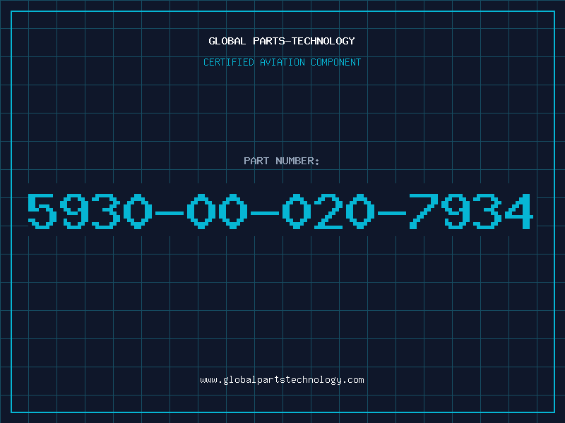 Aviation Part 5930-00-020-7934