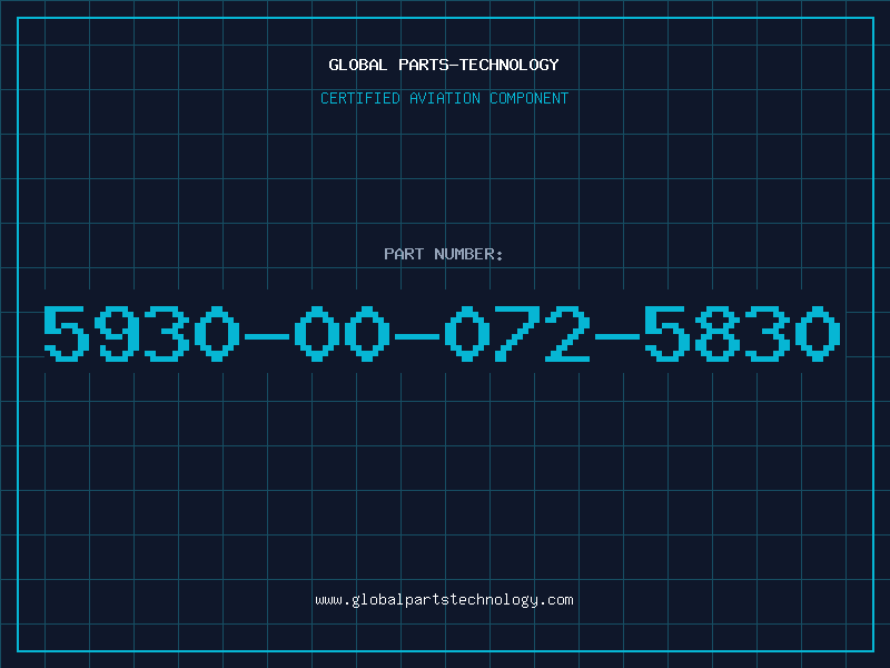 Aviation Part 5930-00-072-5830