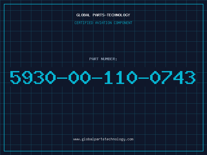 Aviation Part 5930-00-110-0743