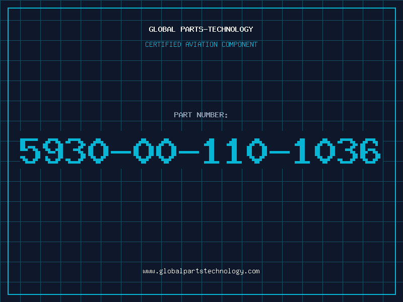 Aviation Part 5930-00-110-1036
