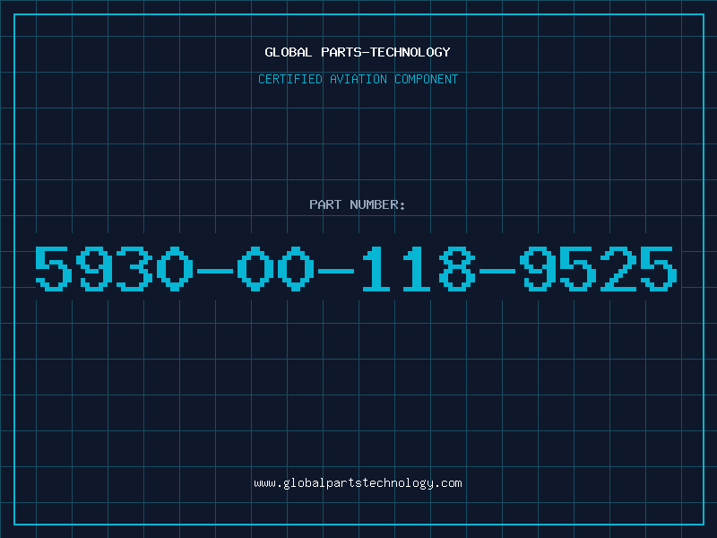 Aviation Part 5930-00-118-9525