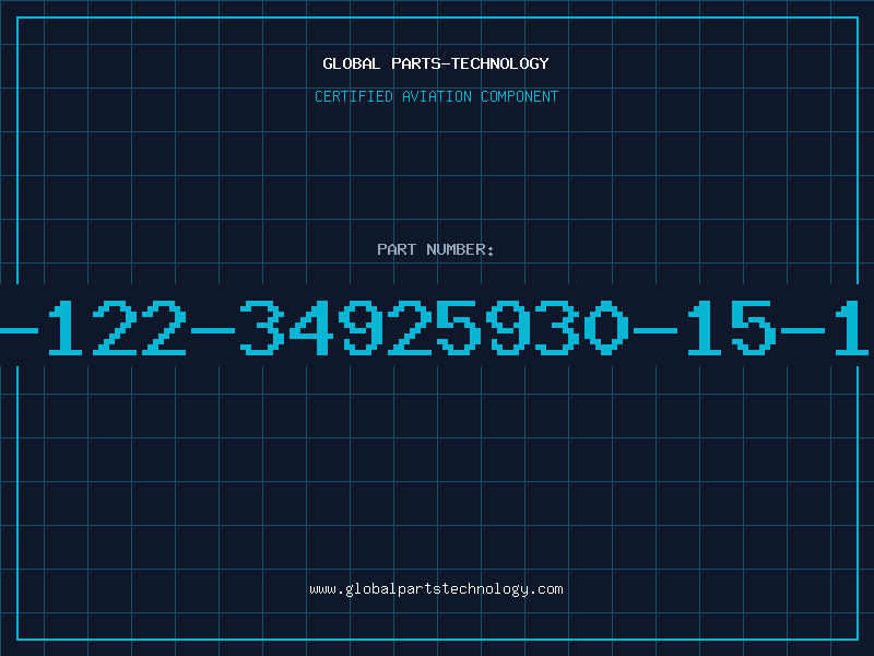 Aviation Part 5930-00-122-34925930-15-103-9809