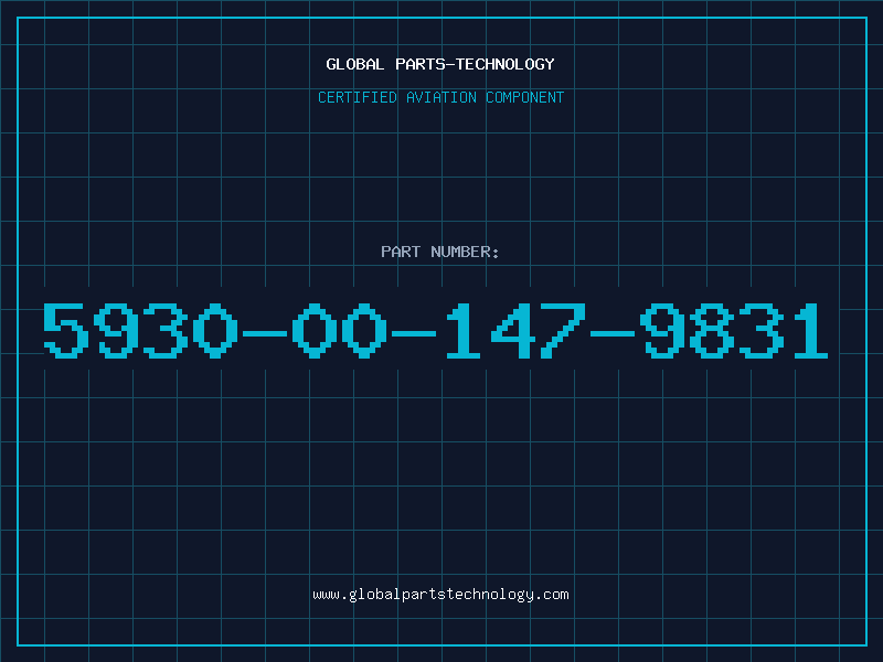 Aviation Part 5930-00-147-9831