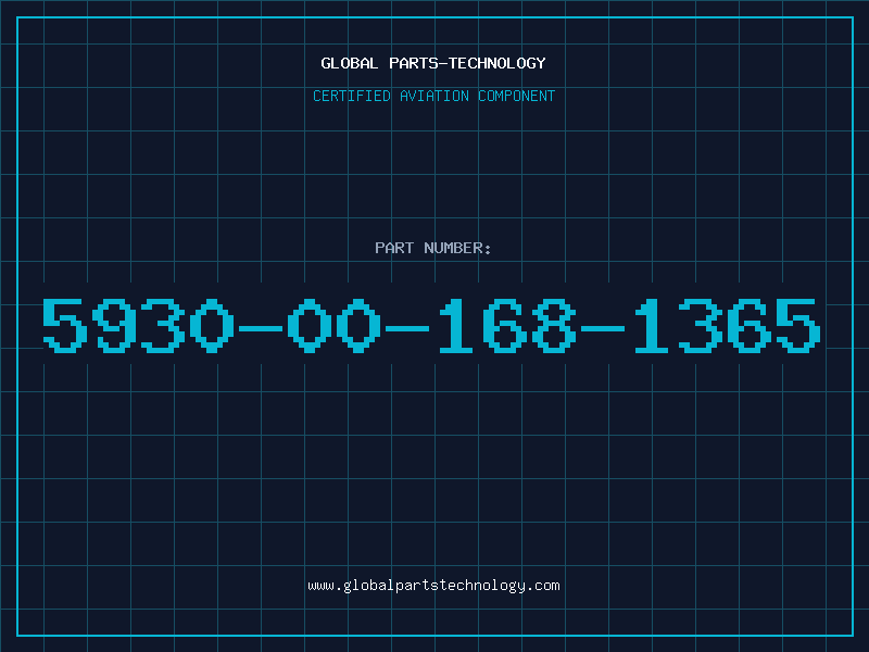 Aviation Part 5930-00-168-1365