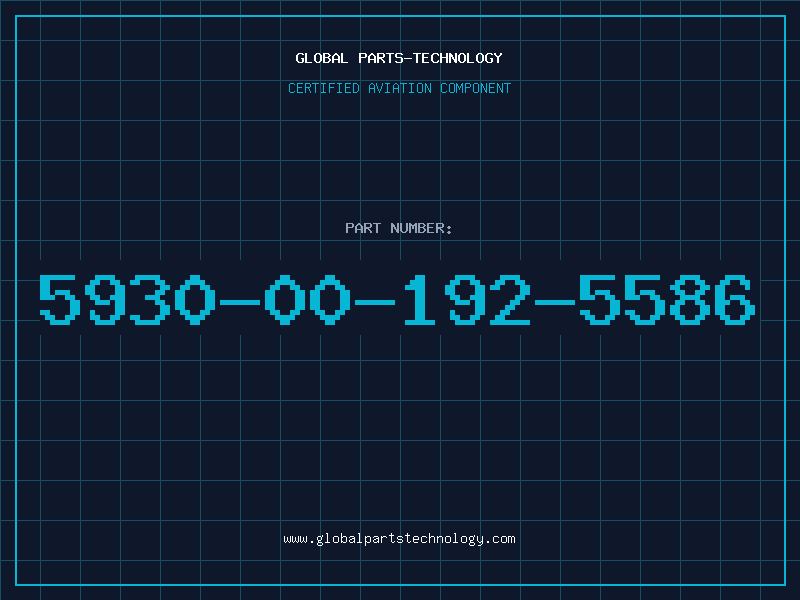 Aviation Part 5930-00-192-5586