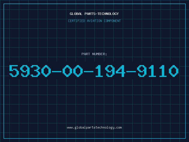 Aviation Part 5930-00-194-9110
