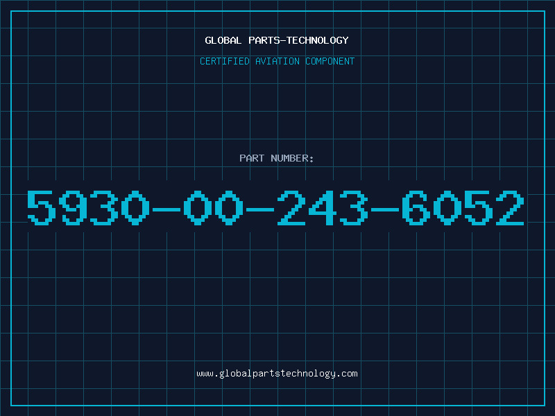 Aviation Part 5930-00-243-6052