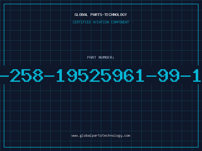 Aviation Part 5930-00-258-19525961-99-118-8672