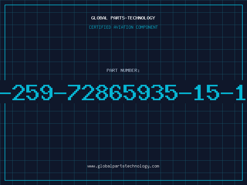 Aviation Part 5930-00-259-72865935-15-126-3189