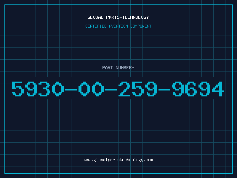Aviation Part 5930-00-259-9694
