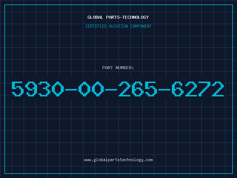 Aviation Part 5930-00-265-6272