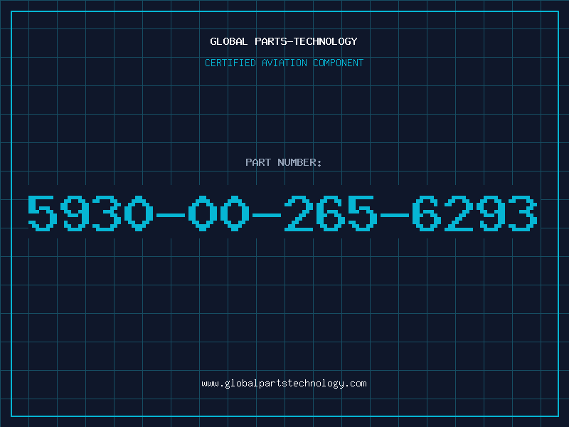 Aviation Part 5930-00-265-6293