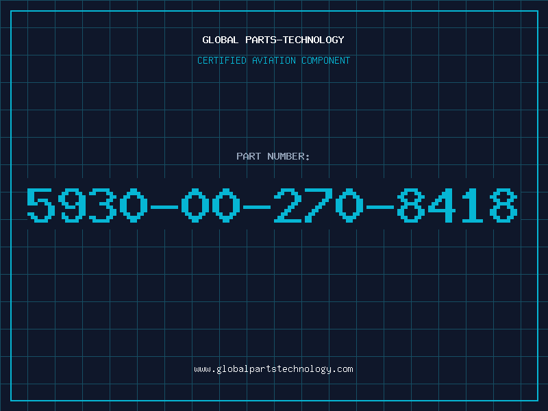 Aviation Part 5930-00-270-8418