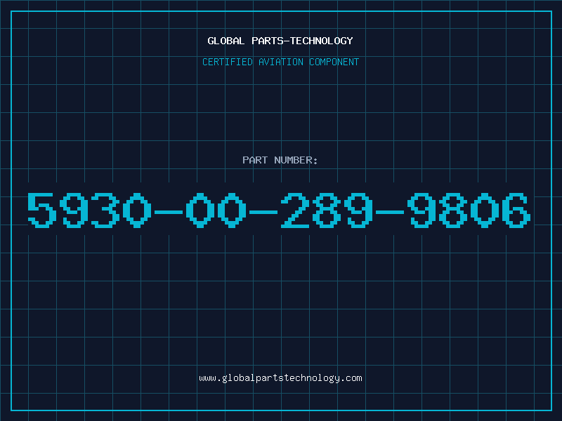 Aviation Part 5930-00-289-9806