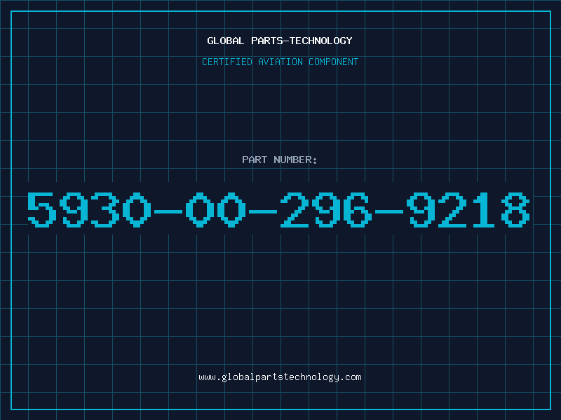 Aviation Part 5930-00-296-9218