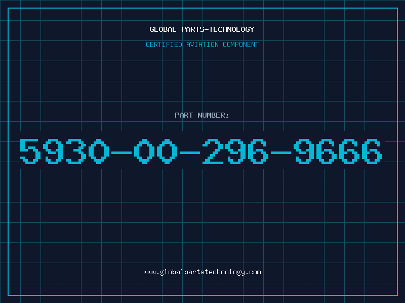Aviation Part 5930-00-296-9666