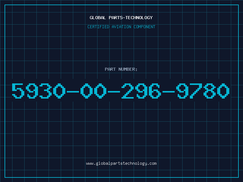 Aviation Part 5930-00-296-9780