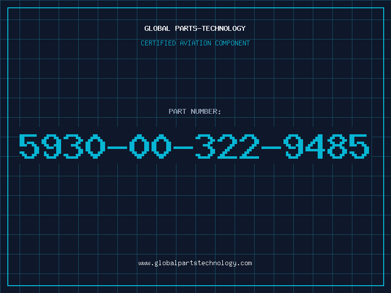 Aviation Part 5930-00-322-9485