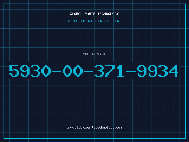 Aviation Part 5930-00-371-9934