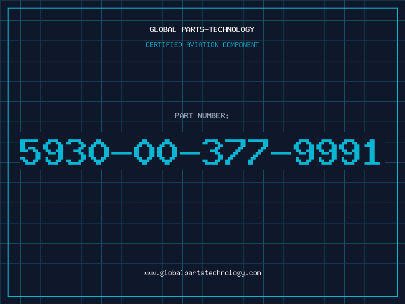 Aviation Part 5930-00-377-9991