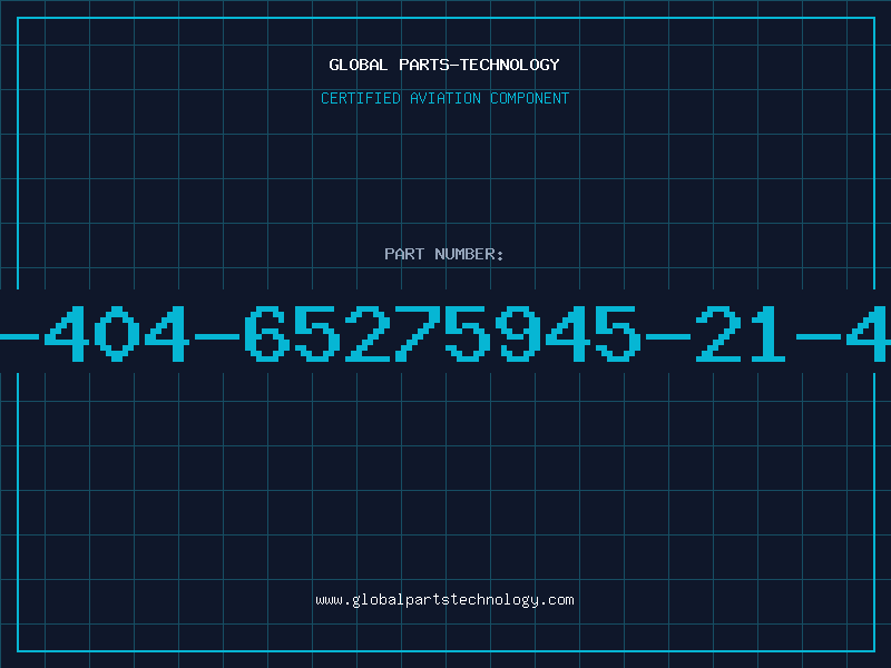 Aviation Part 5930-00-404-65275945-21-422-0501