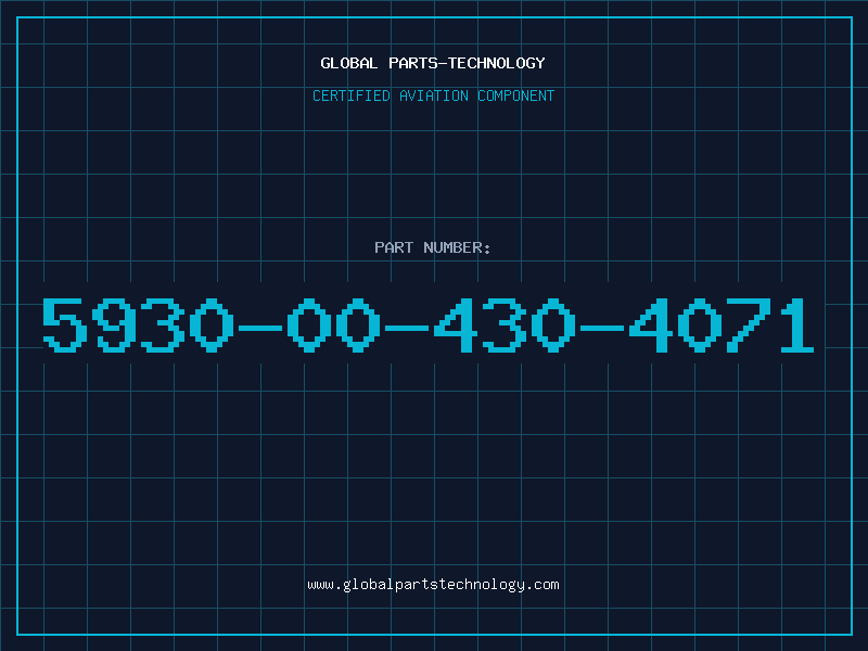 Aviation Part 5930-00-430-4071