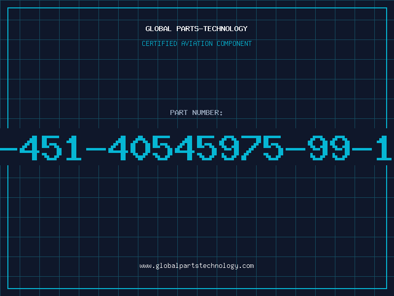 Aviation Part 5930-00-451-40545975-99-111-7432