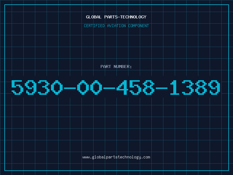 Aviation Part 5930-00-458-1389
