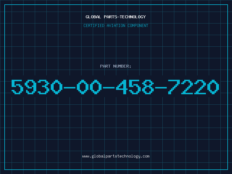Aviation Part 5930-00-458-7220