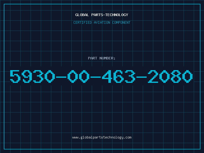 Aviation Part 5930-00-463-2080