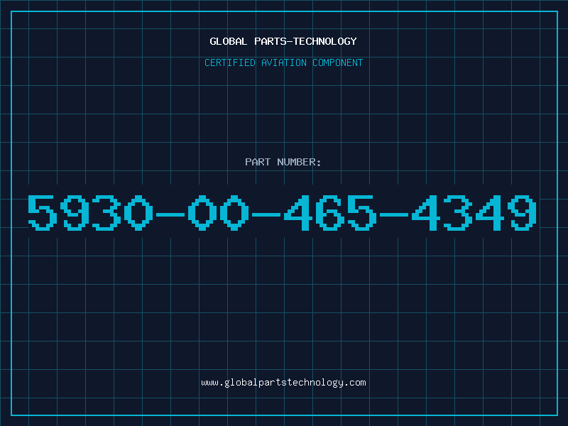 Aviation Part 5930-00-465-4349