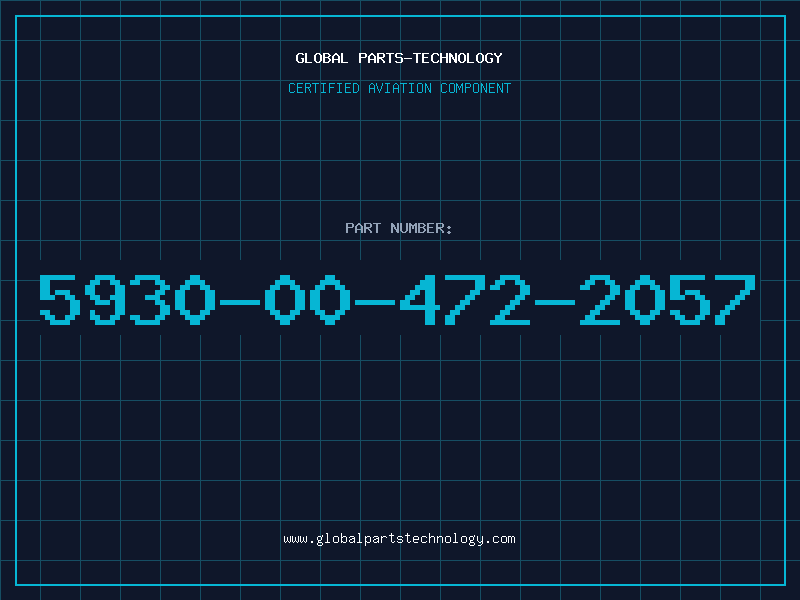 Aviation Part 5930-00-472-2057