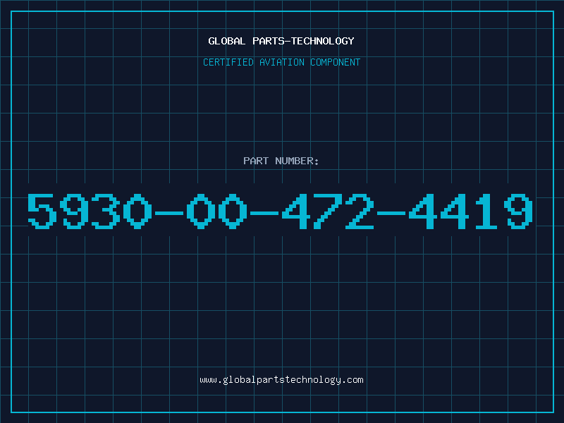 Aviation Part 5930-00-472-4419