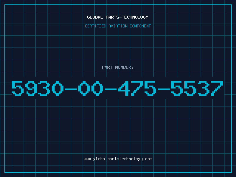 Aviation Part 5930-00-475-5537