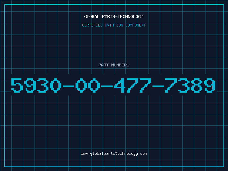 Aviation Part 5930-00-477-7389