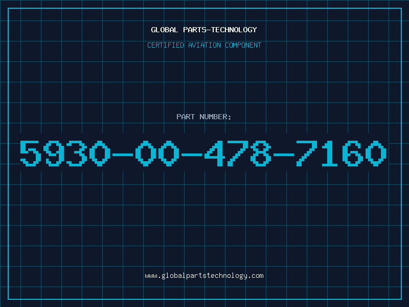 Aviation Part 5930-00-478-7160