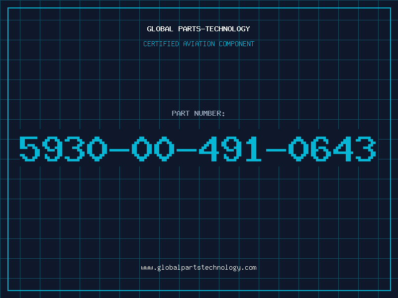Aviation Part 5930-00-491-0643