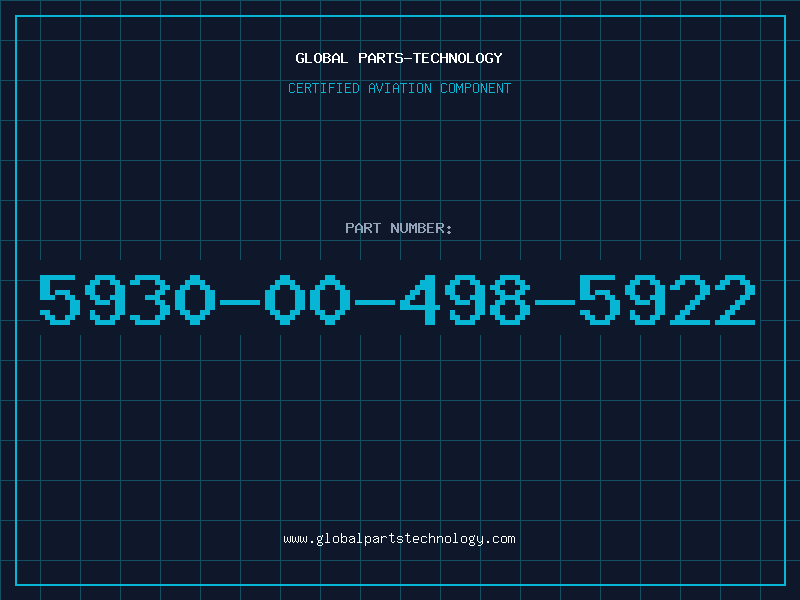 Aviation Part 5930-00-498-5922