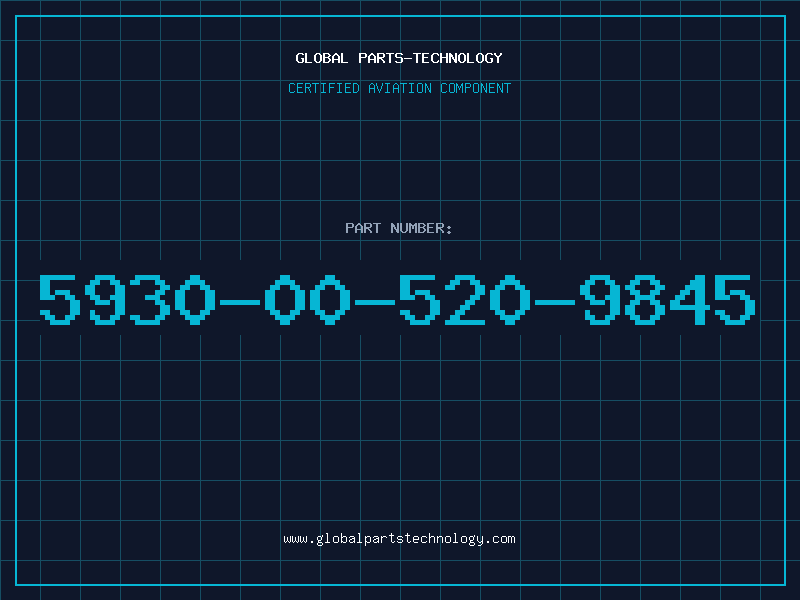 Aviation Part 5930-00-520-9845